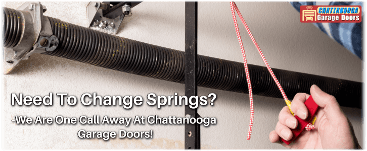 Broken Garage Door Spring Chattanooga